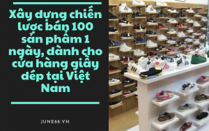 Xay dung chien luoc ban 100 san pham 1 ngay danh cho cua hang giay dep tai Viet Nam
